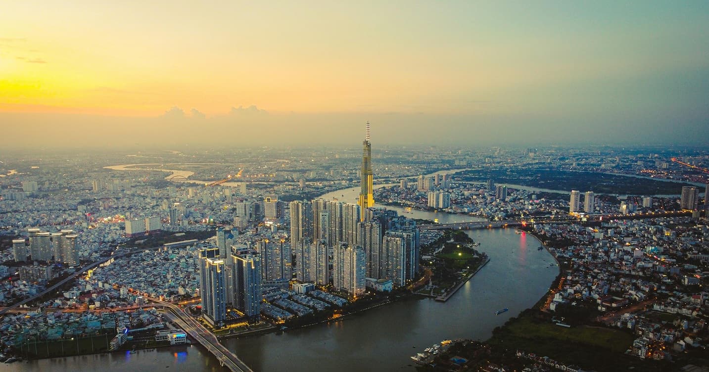 Ho Chi Minh City skyline