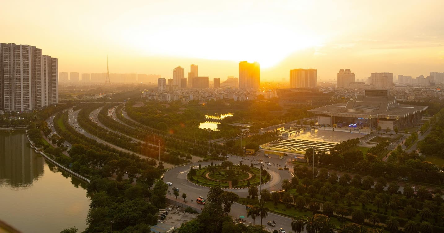 Ho Chi Minh City urban landscape